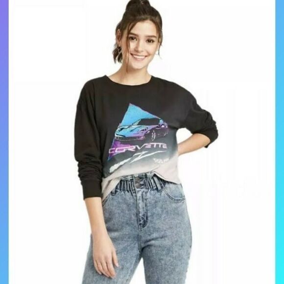 GM Motors Corbett Print long sleeve Shirt XXL NWT - Picture 1 of 6